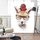 It's Pretty Cold Outside by Robert Farkas on GIANT ART - white animals