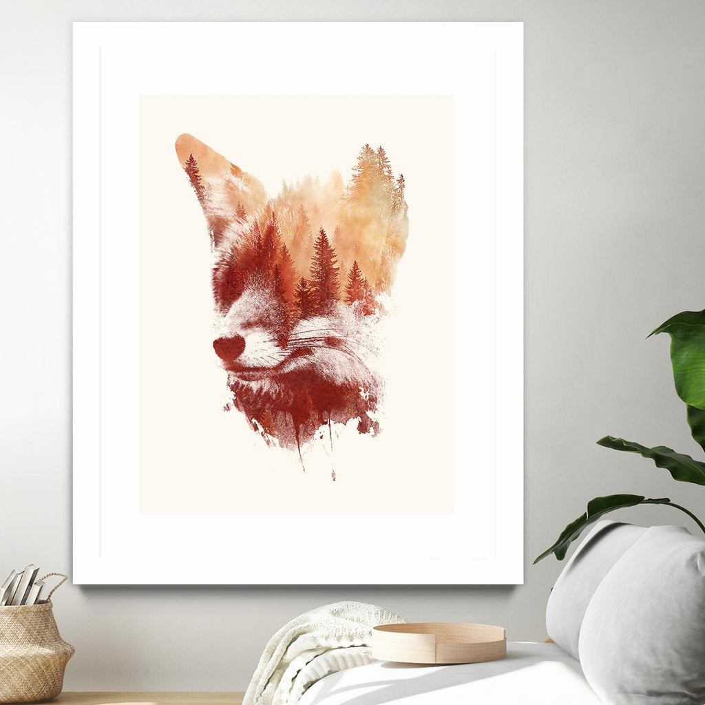 Blind Fox by Robert Farkas on GIANT ART - orange animals