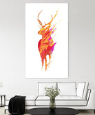 On the Road Again by Robert Farkas on GIANT ART - orange animals