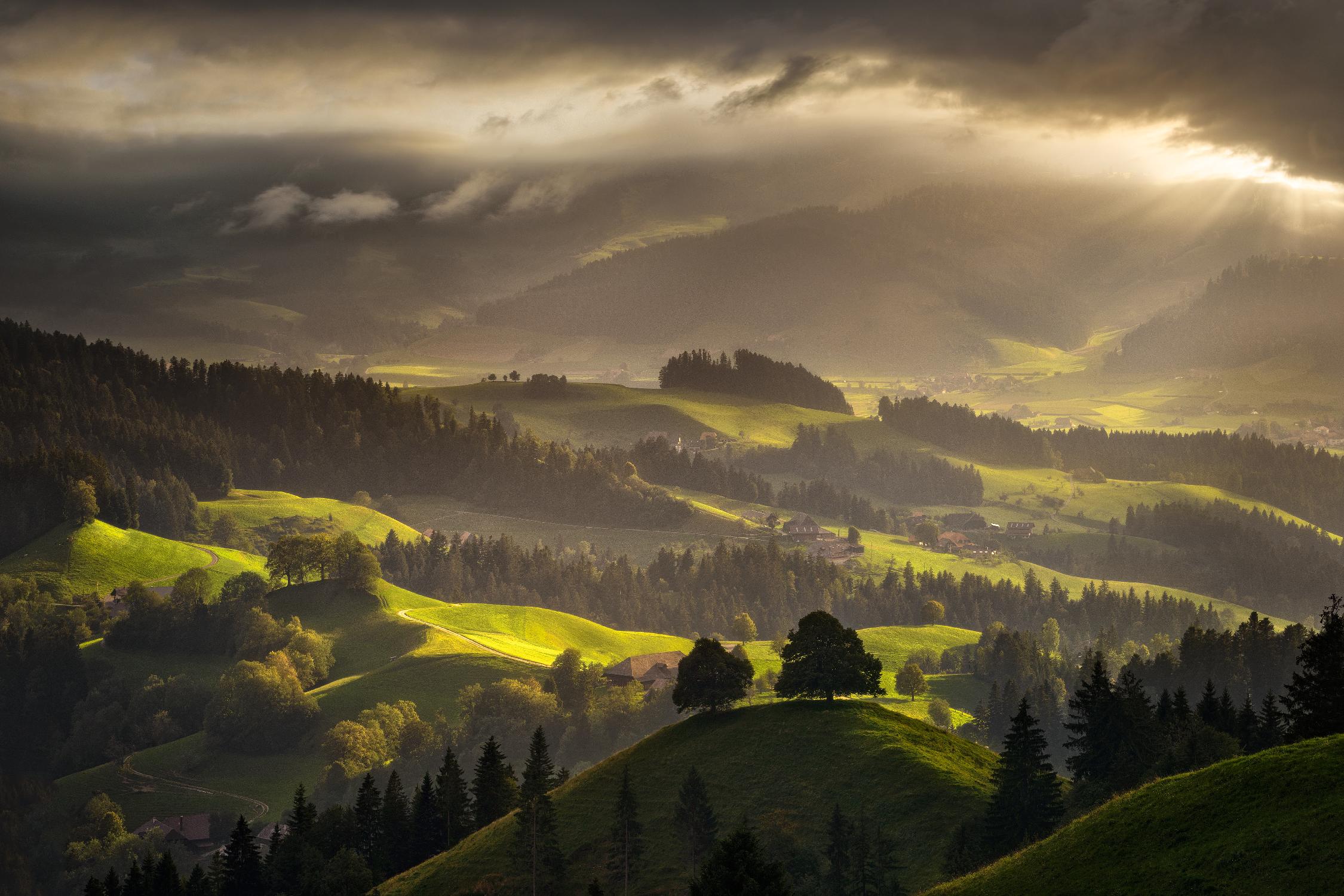 The Shire by Enrico Fossati on GIANT ART - multicolor photography; landscapes