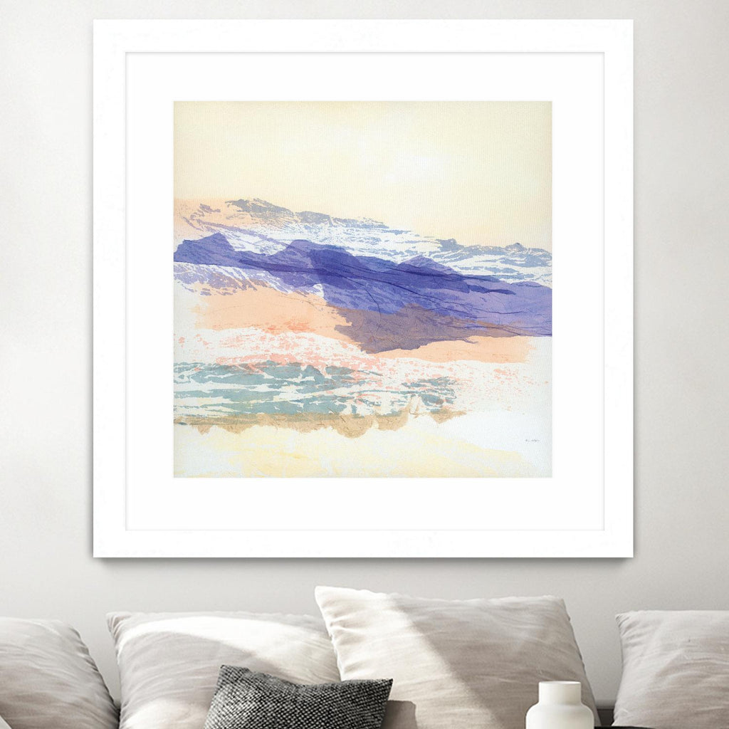 Abstract Mountain by Jan Sullivan Fowler on GIANT ART - multicolor abstracts; contemporary