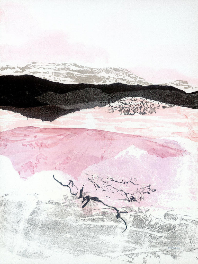 Black Mountain de Jan Sullivan Fowler sur GIANT ART - abstractions multicolores ; contemporain
