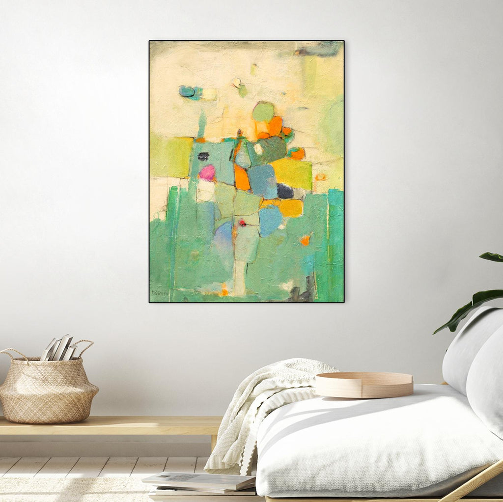 Majestic by Dorothy Gaziano on GIANT ART - beige abstract