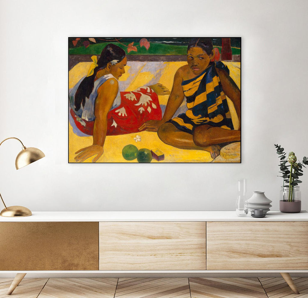 What News by Paul Gauguin on GIANT ART - multicolor museum; figurative