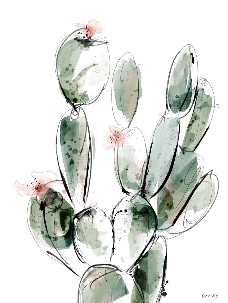 Prickly Pear by Green Lili on GIANT ART - multicolor contemporary