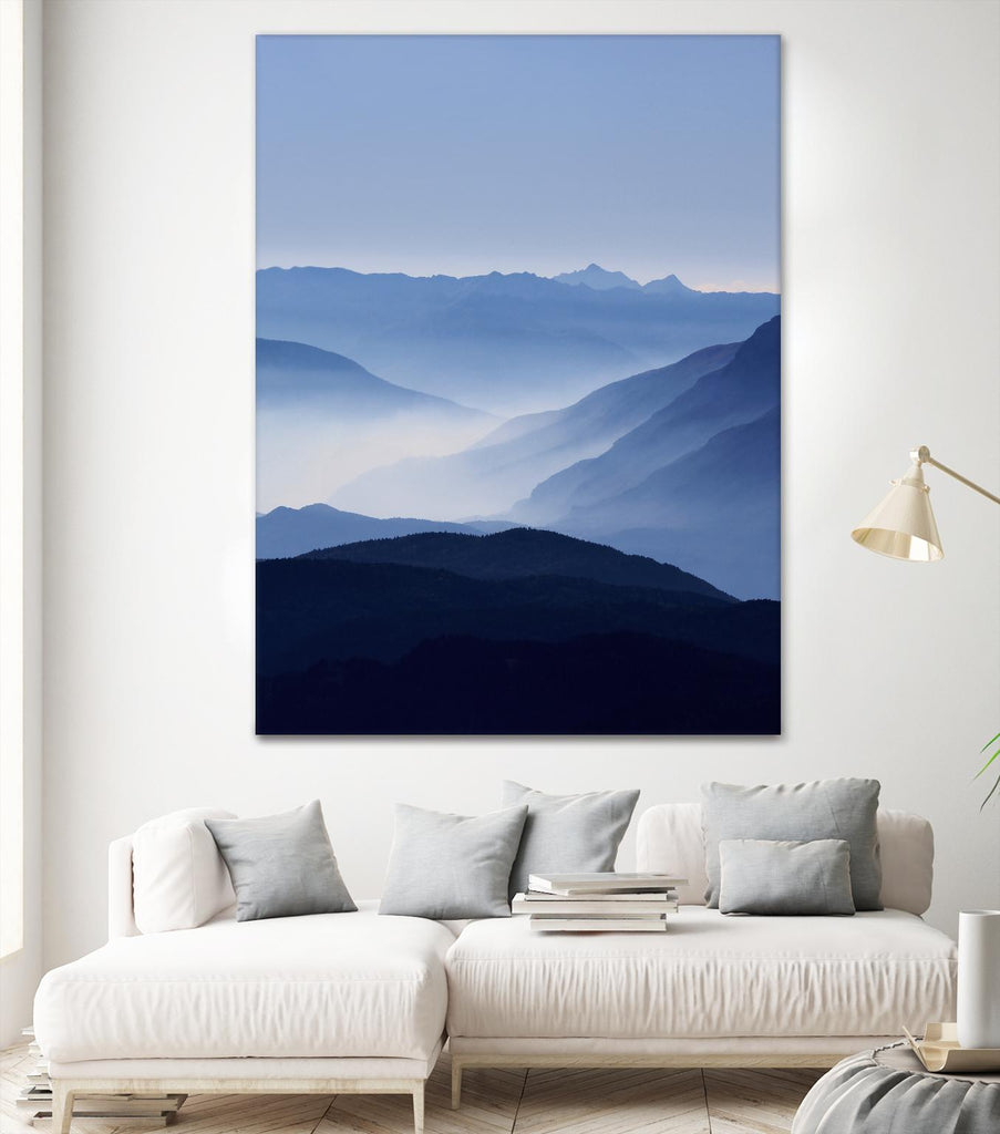 Blue Mountains by Lexie Greer on GIANT ART - multicolor photography; landscapes