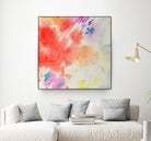 Summer Glory by Sheila Golden on GIANT ART - multicolor contemporary; abstracts; floral/still life