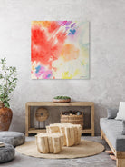 Summer Glory by Sheila Golden on GIANT ART - multicolor contemporary; abstracts; floral/still life