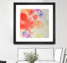 Summer Glory by Sheila Golden on GIANT ART - multicolor contemporary; abstracts; floral/still life