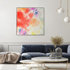 Summer Glory by Sheila Golden on GIANT ART - multicolor contemporary; abstracts; floral/still life