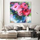 Big Pinks by Pamela Gatens on GIANT ART - multicolor floral/still life