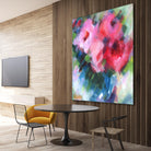 Big Pinks by Pamela Gatens on GIANT ART - multicolor floral/still life