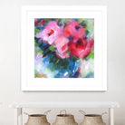 Big Pinks by Pamela Gatens on GIANT ART - multicolor floral/still life