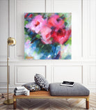 Big Pinks by Pamela Gatens on GIANT ART - multicolor floral/still life
