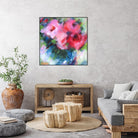 Big Pinks by Pamela Gatens on GIANT ART - multicolor floral/still life