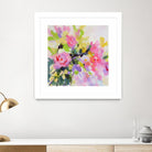 Wild Rose Garden by Pamela Gatens on GIANT ART - multicolor floral/still life; contemporary