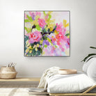 Wild Rose Garden by Pamela Gatens on GIANT ART - multicolor floral/still life; contemporary