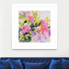 Wild Rose Garden by Pamela Gatens on GIANT ART - multicolor floral/still life; contemporary