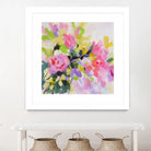 Wild Rose Garden by Pamela Gatens on GIANT ART - multicolor floral/still life; contemporary