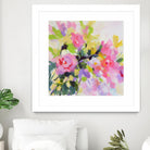 Wild Rose Garden by Pamela Gatens on GIANT ART - multicolor floral/still life; contemporary