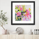 Wild Rose Garden by Pamela Gatens on GIANT ART - multicolor floral/still life; contemporary