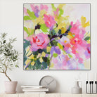 Wild Rose Garden by Pamela Gatens on GIANT ART - multicolor floral/still life; contemporary