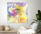Dragonfly by Sheila Golden on GIANT ART - multicolor floral/still life; contemporary