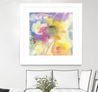 Dragonfly by Sheila Golden on GIANT ART - multicolor floral/still life; contemporary