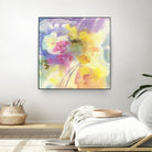 Dragonfly by Sheila Golden on GIANT ART - multicolor floral/still life; contemporary