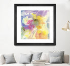 Dragonfly by Sheila Golden on GIANT ART - multicolor floral/still life; contemporary