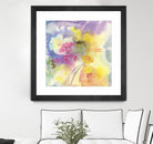 Dragonfly by Sheila Golden on GIANT ART - multicolor floral/still life; contemporary