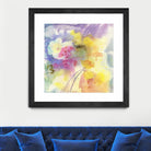 Dragonfly by Sheila Golden on GIANT ART - multicolor floral/still life; contemporary