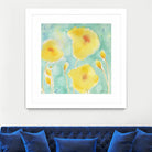 Summer Rain #3 by Sheila Golden on GIANT ART - multicolor floral/still life; contemporary