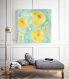 Summer Rain #3 by Sheila Golden on GIANT ART - multicolor floral/still life; contemporary