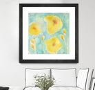 Summer Rain #3 by Sheila Golden on GIANT ART - multicolor floral/still life; contemporary