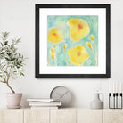 Summer Rain #3 by Sheila Golden on GIANT ART - multicolor floral/still life; contemporary