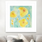 Summer Rain #3 by Sheila Golden on GIANT ART - multicolor floral/still life; contemporary