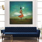 High Notes for Low Cloud by Duy Huynh on GIANT ART - green fantastic