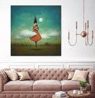 High Notes for Low Cloud by Duy Huynh on GIANT ART - green fantastic