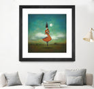 High Notes for Low Cloud by Duy Huynh on GIANT ART - green fantastic