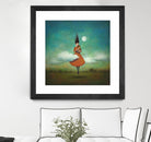 High Notes for Low Cloud by Duy Huynh on GIANT ART - green fantastic