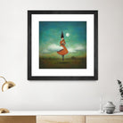 High Notes for Low Cloud by Duy Huynh on GIANT ART - green fantastic