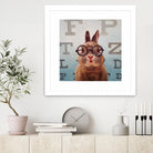 Four Eyes by Lucia Heffernan on GIANT ART - multicolor urban/pop surrealism; animals