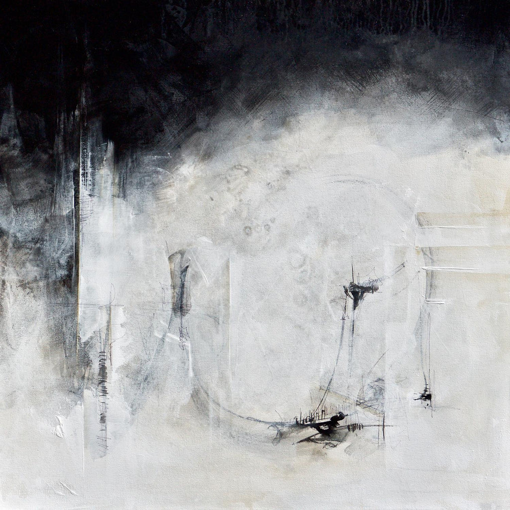 Solidarité par Karen Hale sur GIANT ART - abstractions en noir et blanc, contemporain
