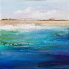 Shoreline by Karen Hale on GIANT ART - multicolor coastal; landscapes