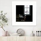 Pause by Karen Hollingsworth on GIANT ART - multi floral/still life, landscapes, chairs, coffee, farms, interiors, snow, winter, country/rural