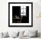 Pause by Karen Hollingsworth on GIANT ART - multi floral/still life, landscapes, chairs, coffee, farms, interiors, snow, winter, country/rural