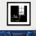 Pause by Karen Hollingsworth on GIANT ART - multi floral/still life, landscapes, chairs, coffee, farms, interiors, snow, winter, country/rural