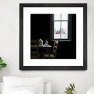 Pause by Karen Hollingsworth on GIANT ART - multi floral/still life, landscapes, chairs, coffee, farms, interiors, snow, winter, country/rural