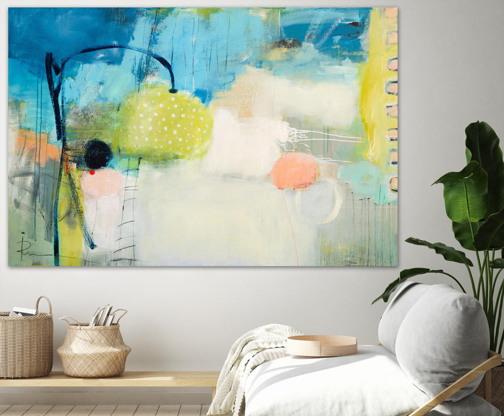 Green Summer by Ira Ivanova on GIANT ART - multicolor abstracts; contemporary